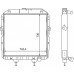 Радиатор охлаждения КРАЗ 256-1301010-01 (медный 4-х ряд  )  ШААЗ