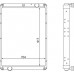 Радиатор охлаждения  6520-1301010  КАМАЗ-6520 (медный 3-х рядный) ШААЗ 